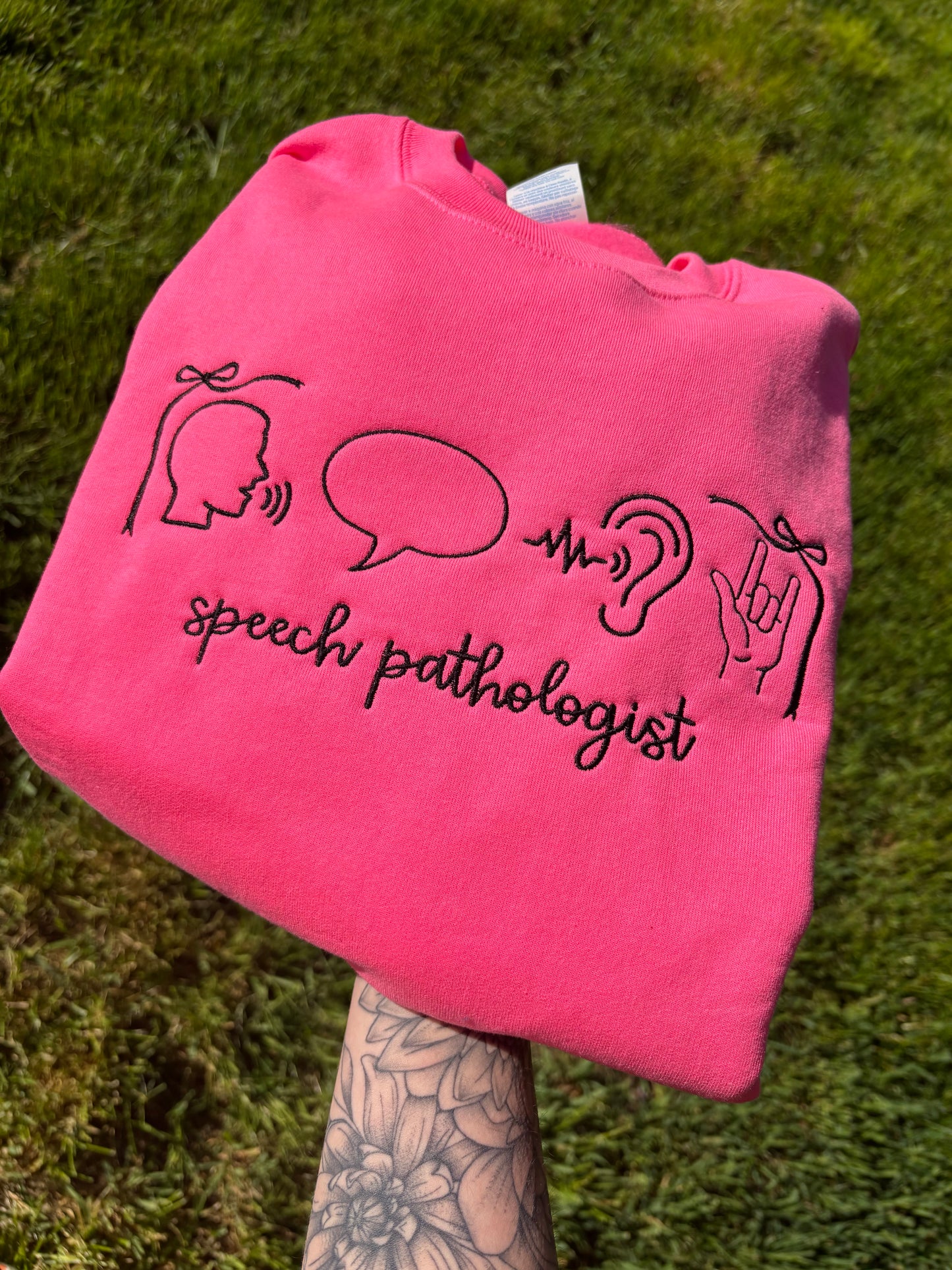Speech pathologist crewneck
