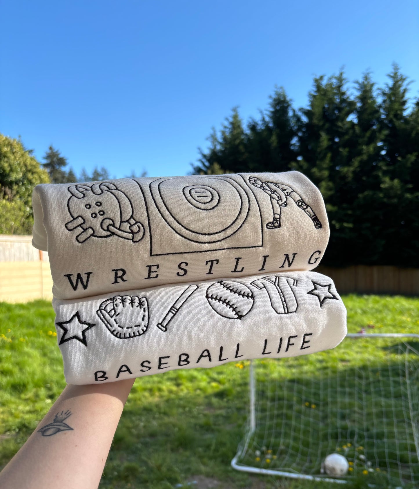 Baseball life crewneck