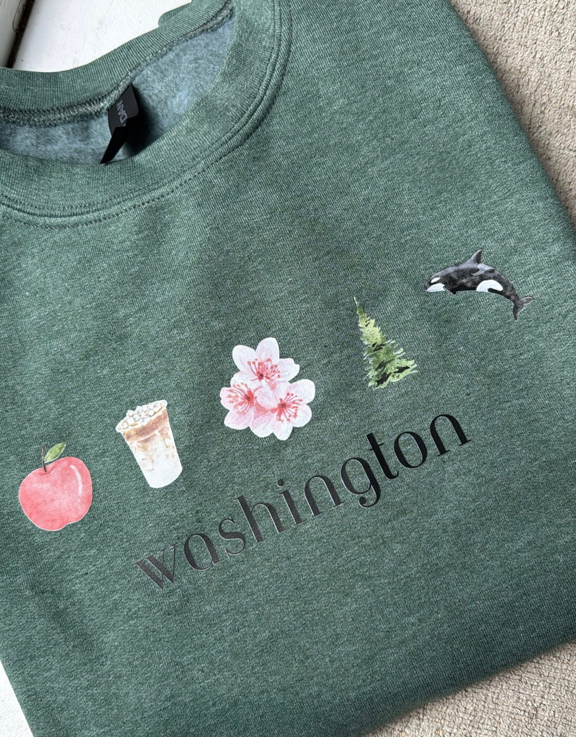 Exclusive WA State Crewneck