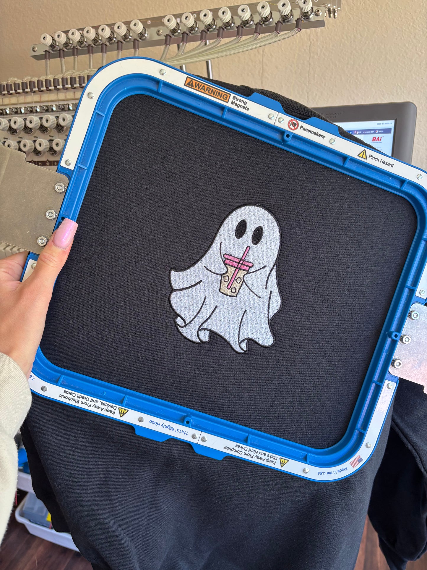Ghost coffee crewneck