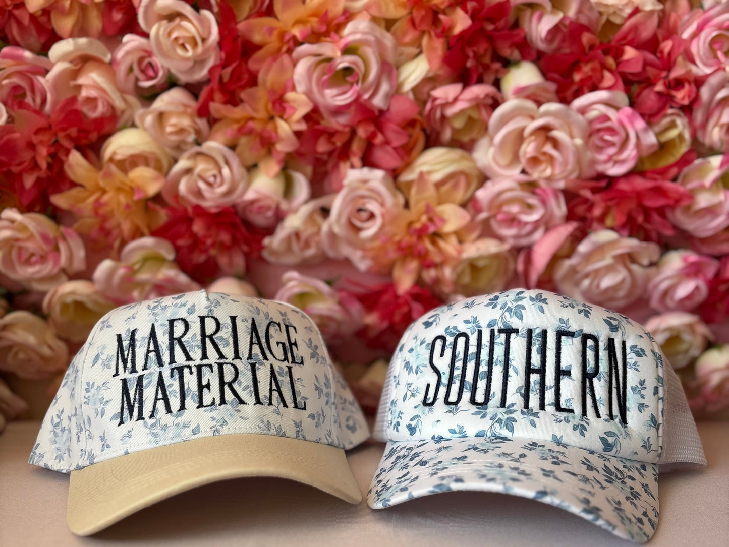 Southern embroidered hat