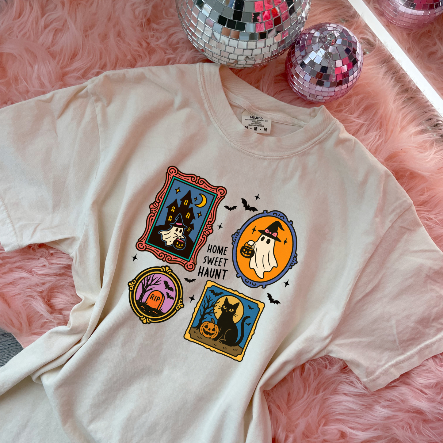 Home sweet haunt stamp tee