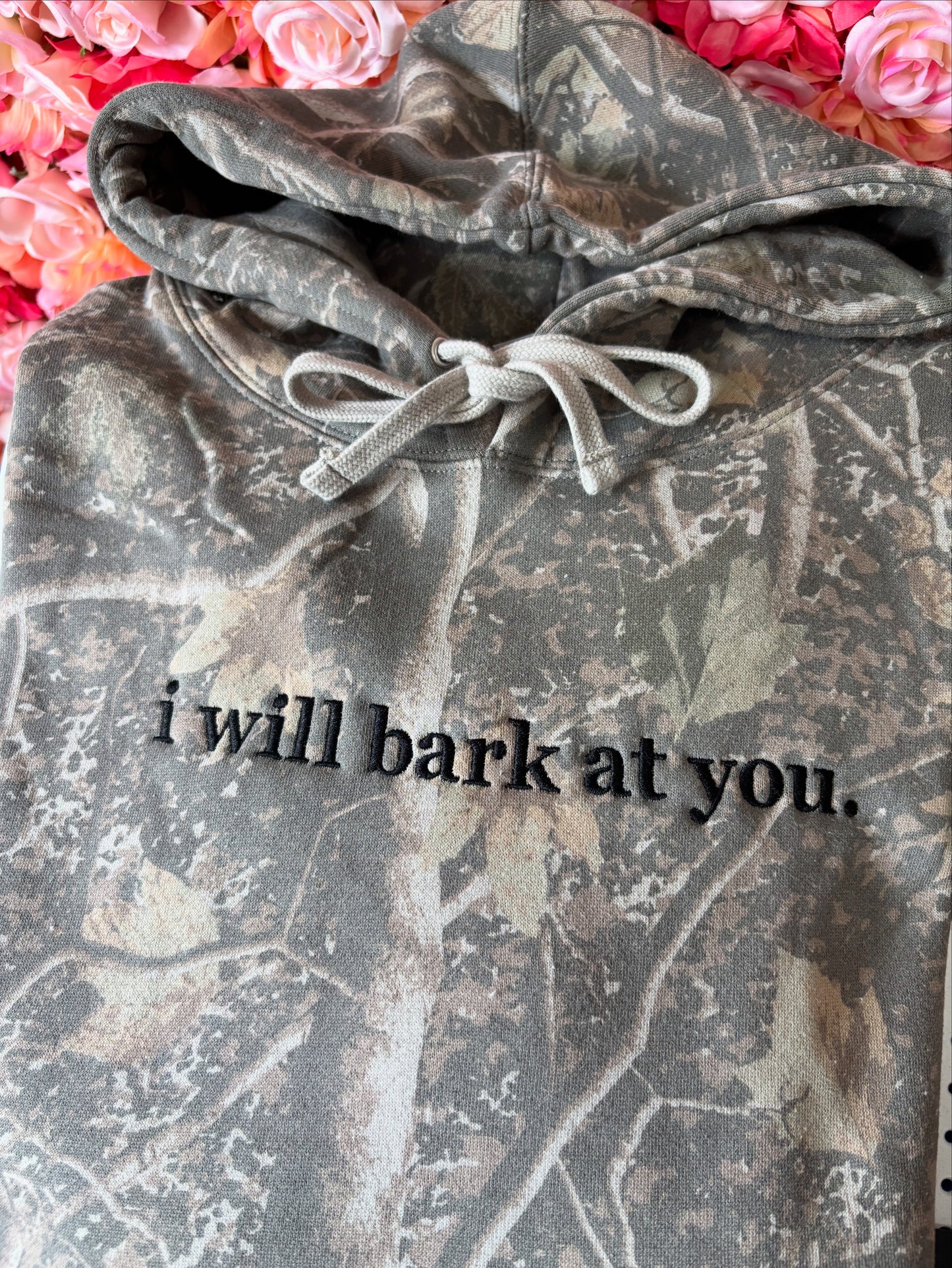 I will bark at you hoodie