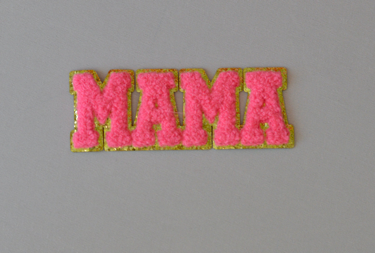 MAMA chenille patch