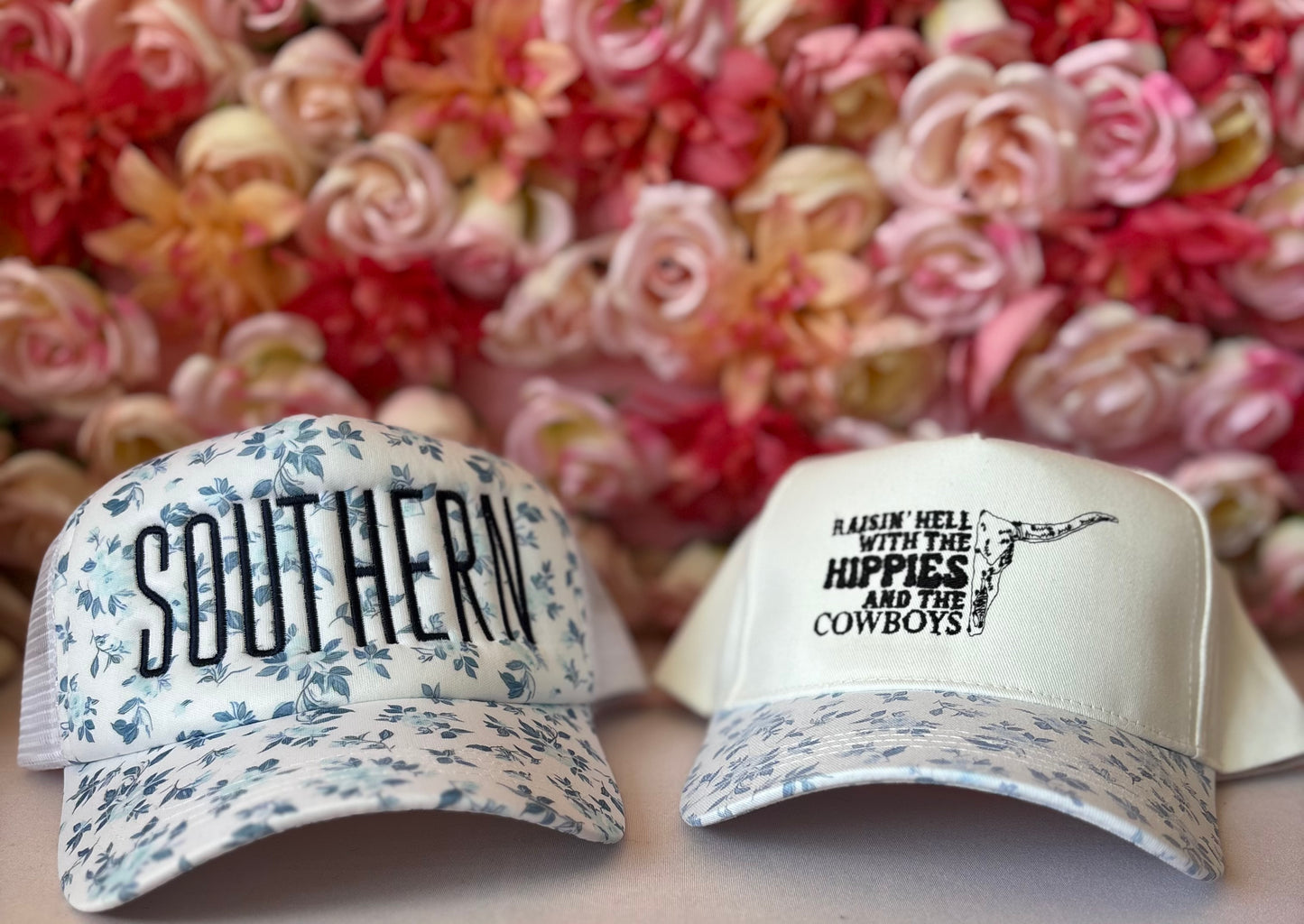 Southern embroidered hat