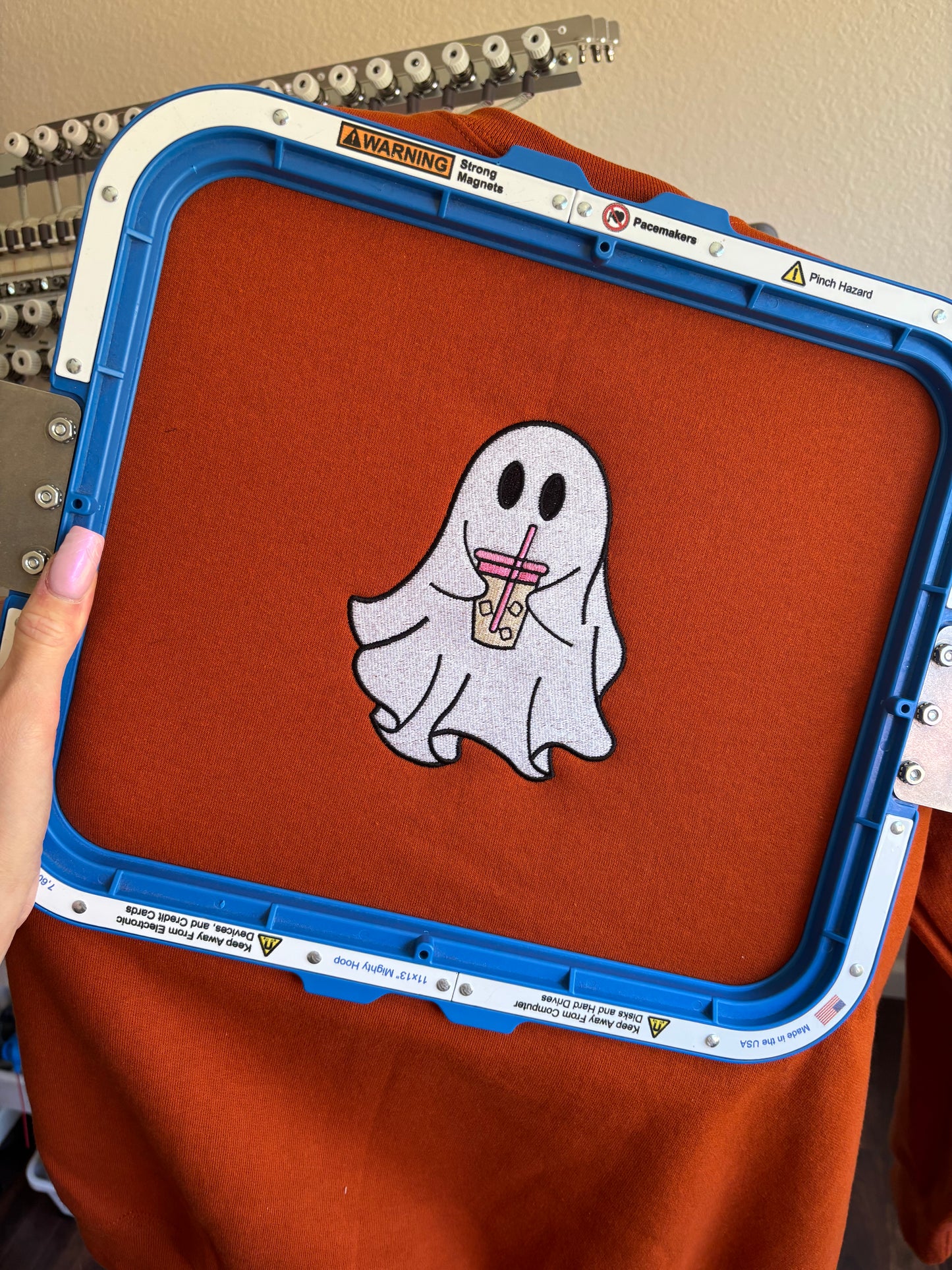 Ghost coffee crewneck