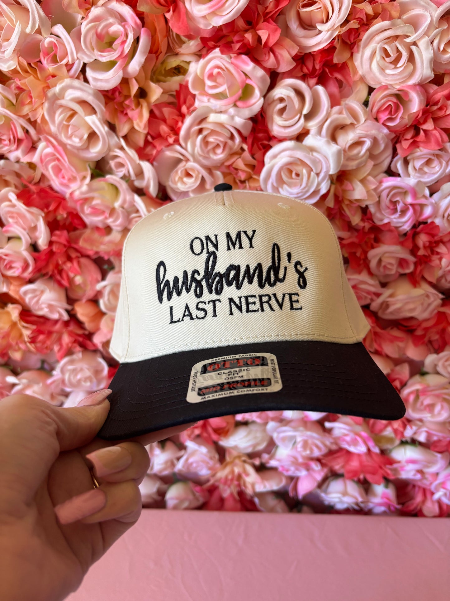 On my husbands last nerve hat