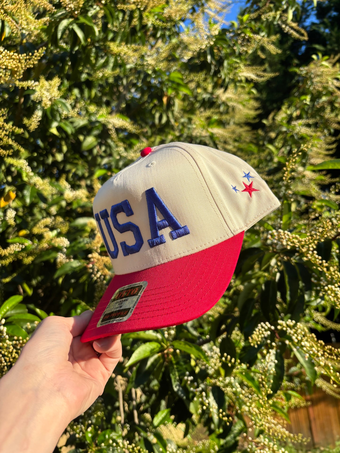 USA embroidered hat