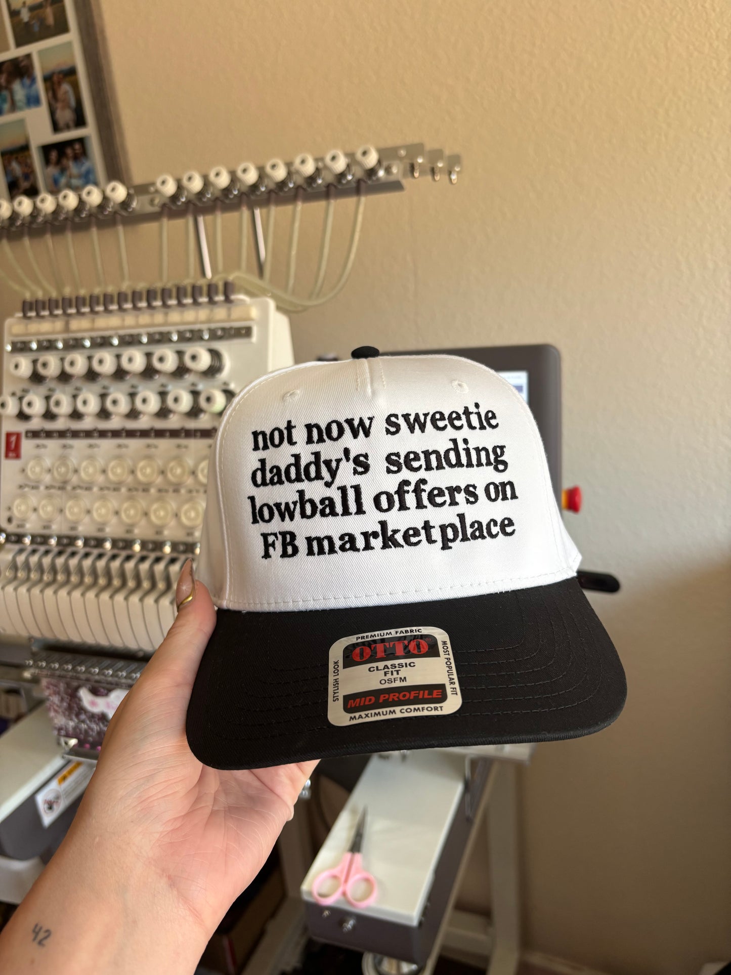 Not now sweetie daddy version hat