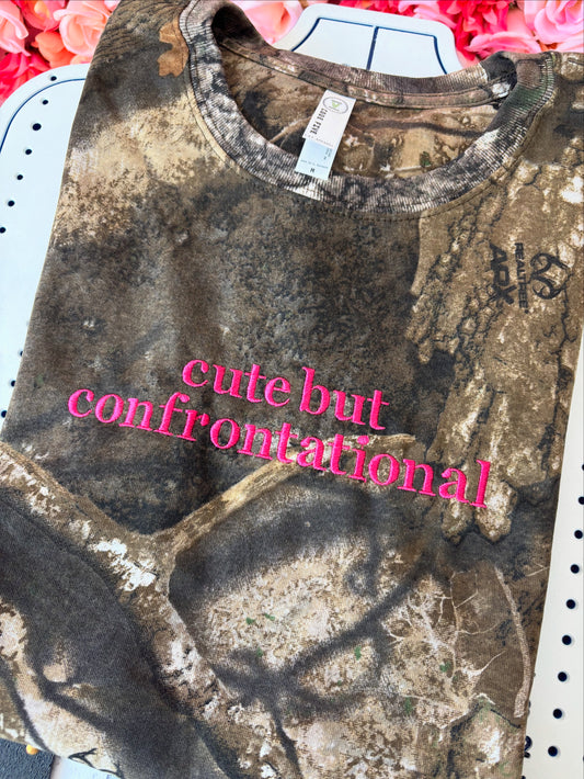 Cute but confrontational tee