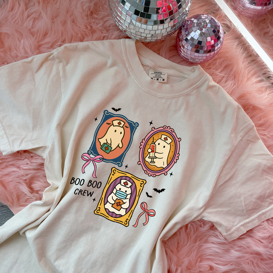 Boo boo crew tee