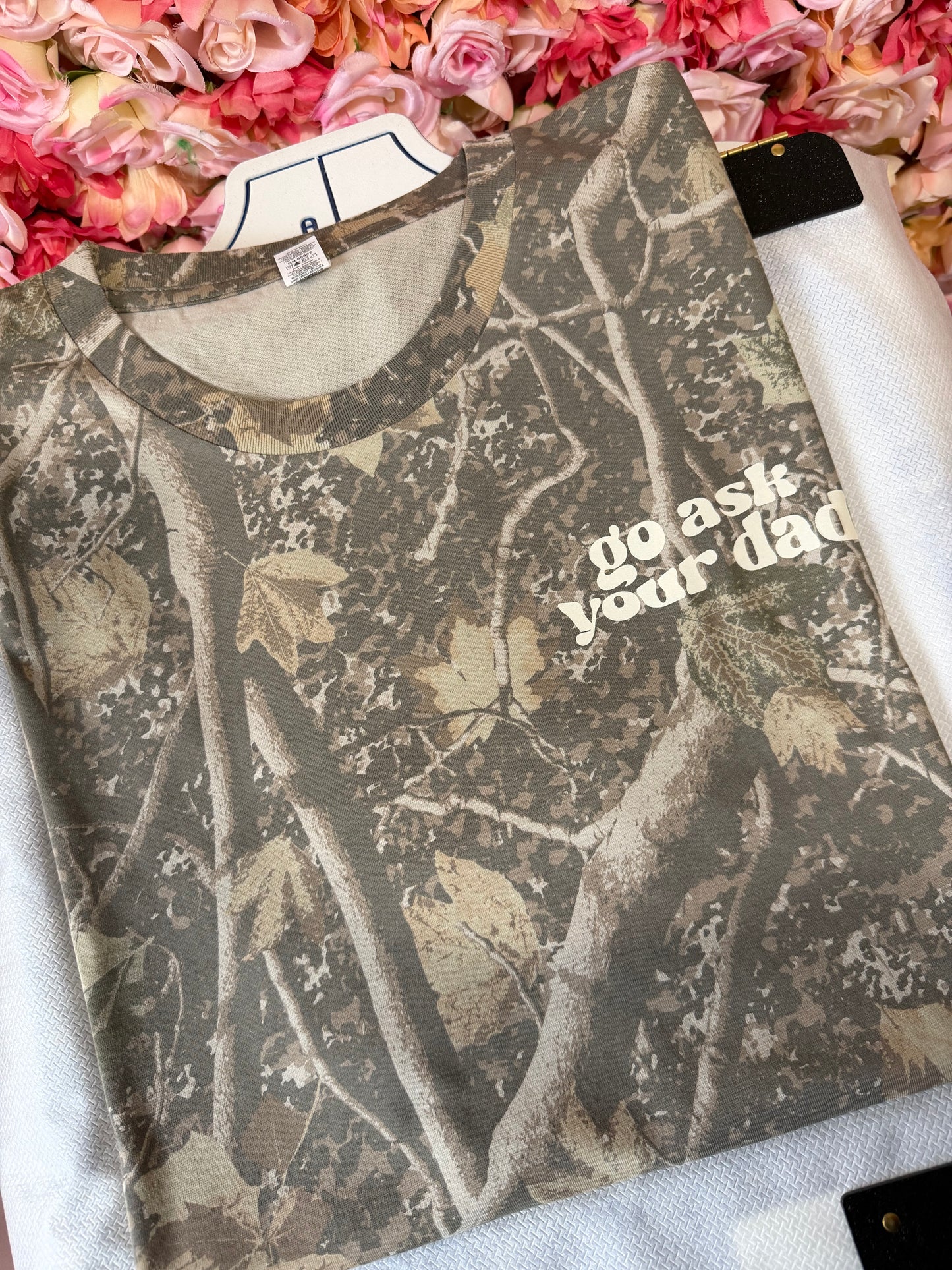 Go Ask Your Dad Printed Tee