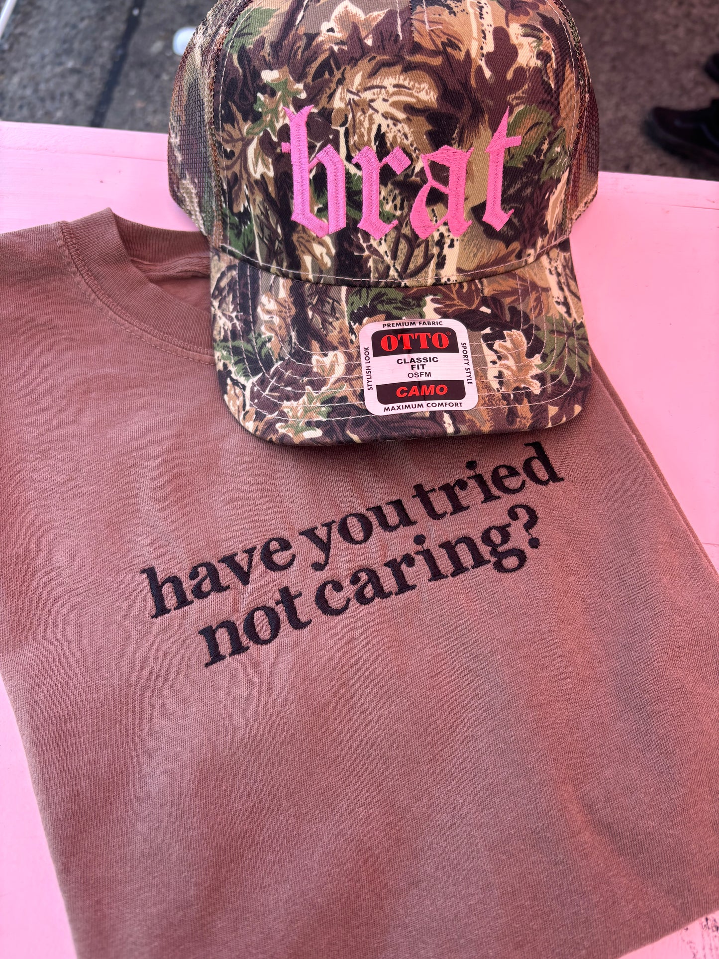 Have you tried not caring? Tee