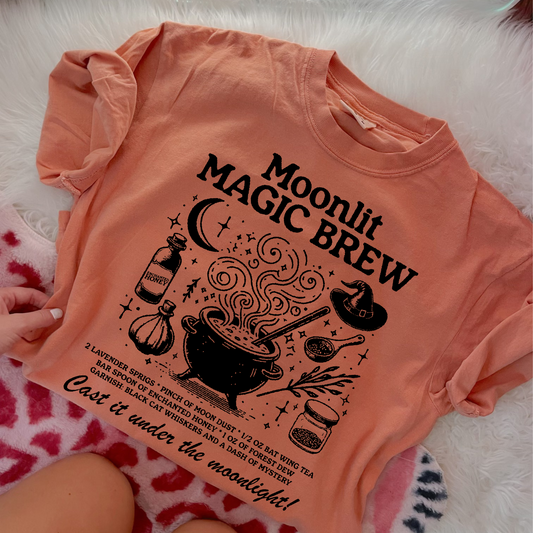 Moonlit magic brew tee