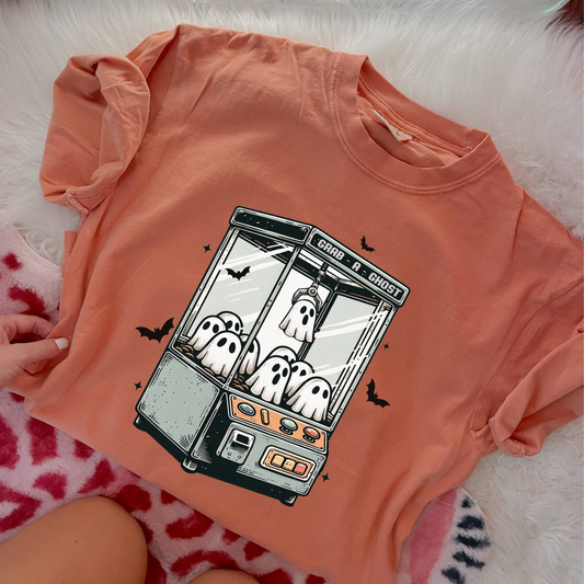 Grab-a-ghost tee