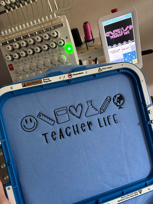 Teacher life crewneck