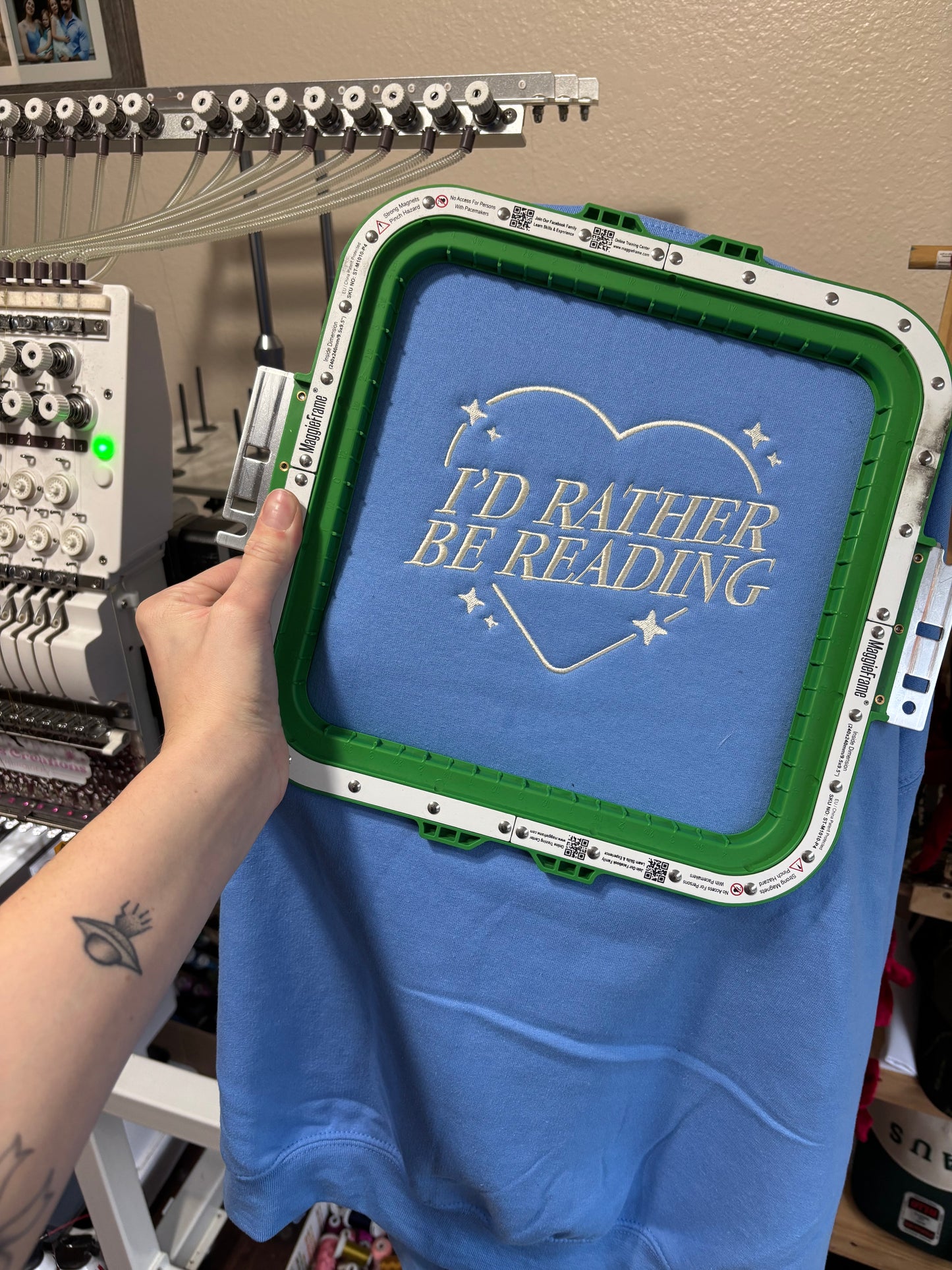 I’d rather be reading crew