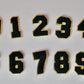 Varsity Number Chenille patch