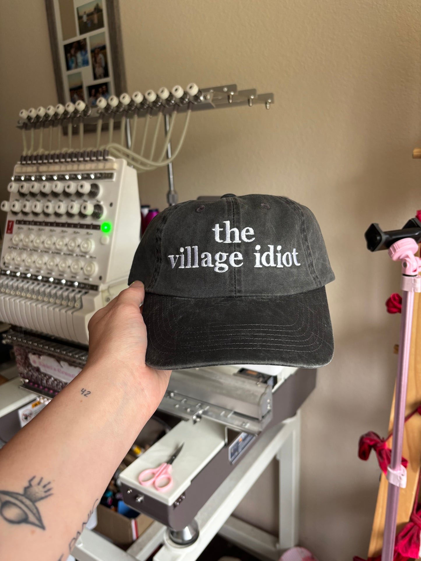 The village idiot dad hat