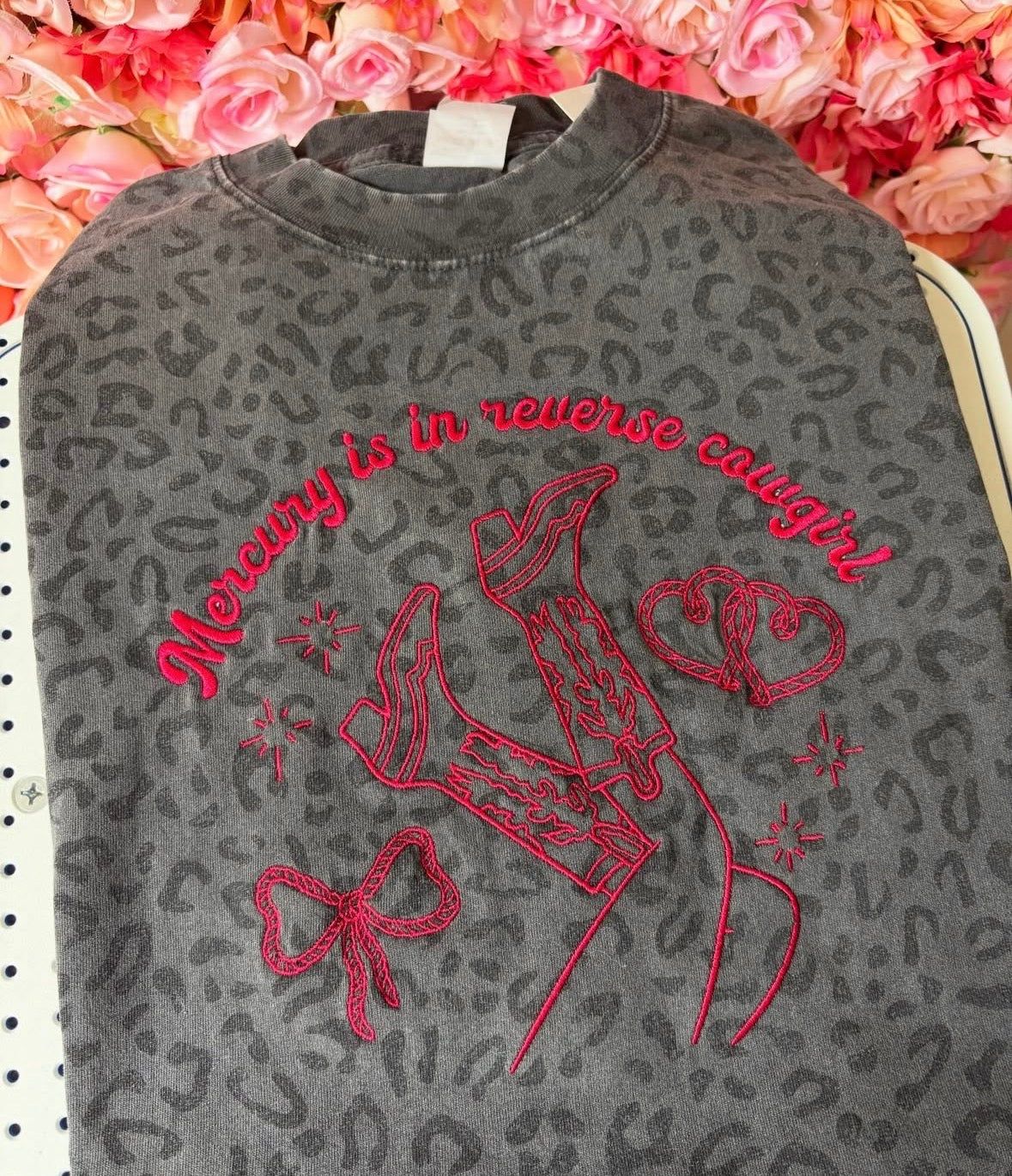 Mercury is in reverse cowgirl tee