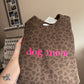Dog mom crewneck