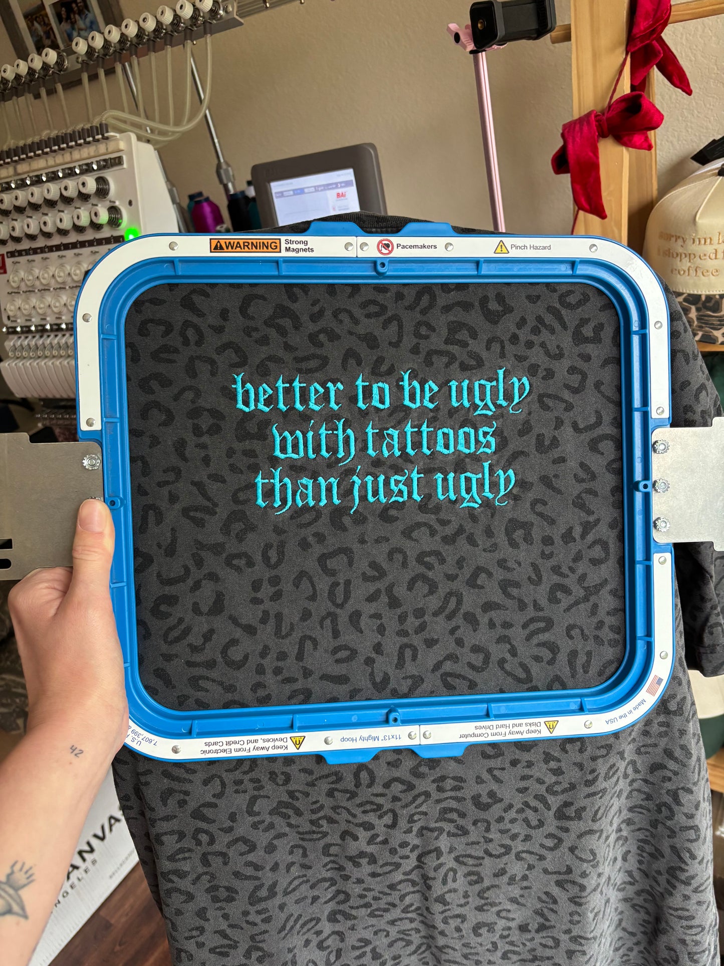 Better to be ugly with tattoos tee