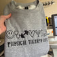 Physical therapy life crewneck