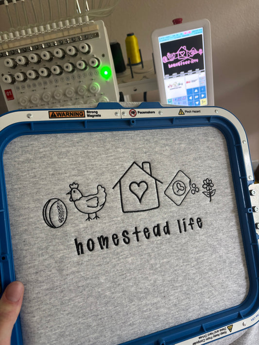 Homestead life crewneck