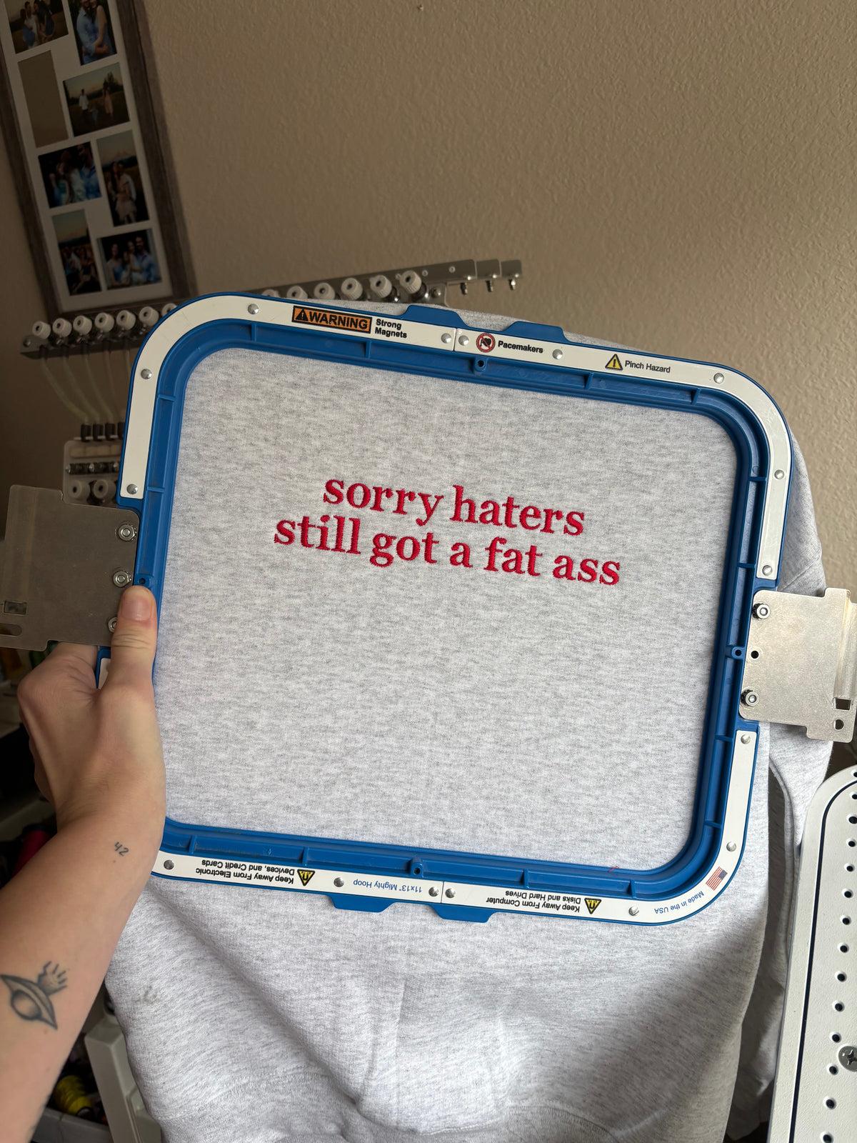 Sorry haters crewneck