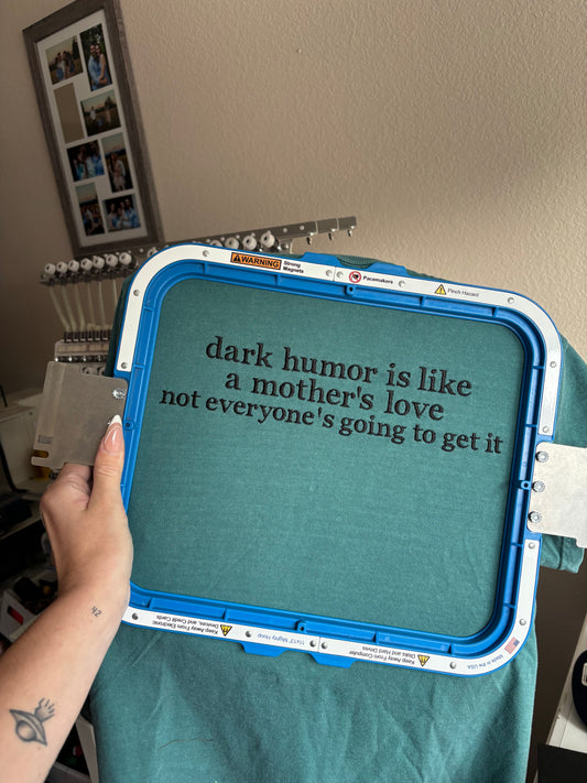 Dark humor tee