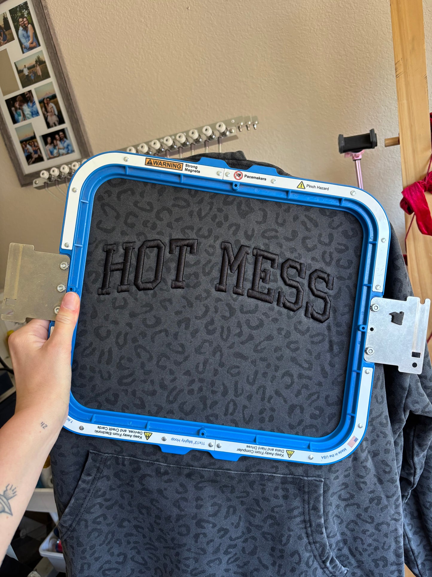 Hot mess hoodie