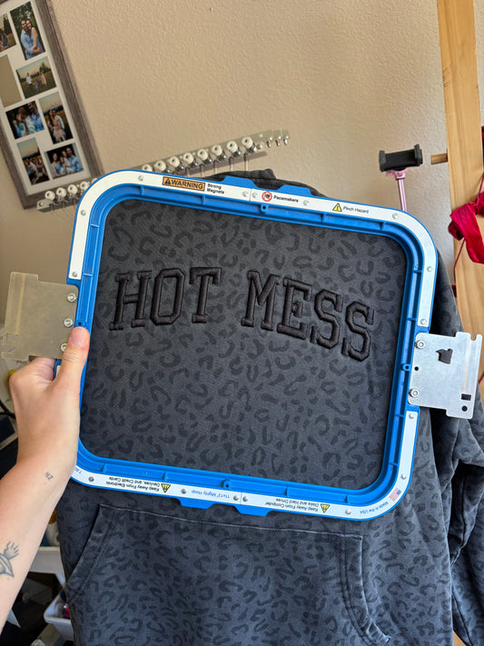 Hot mess hoodie