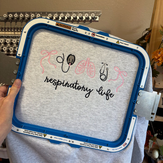 Respiratory life crewneck