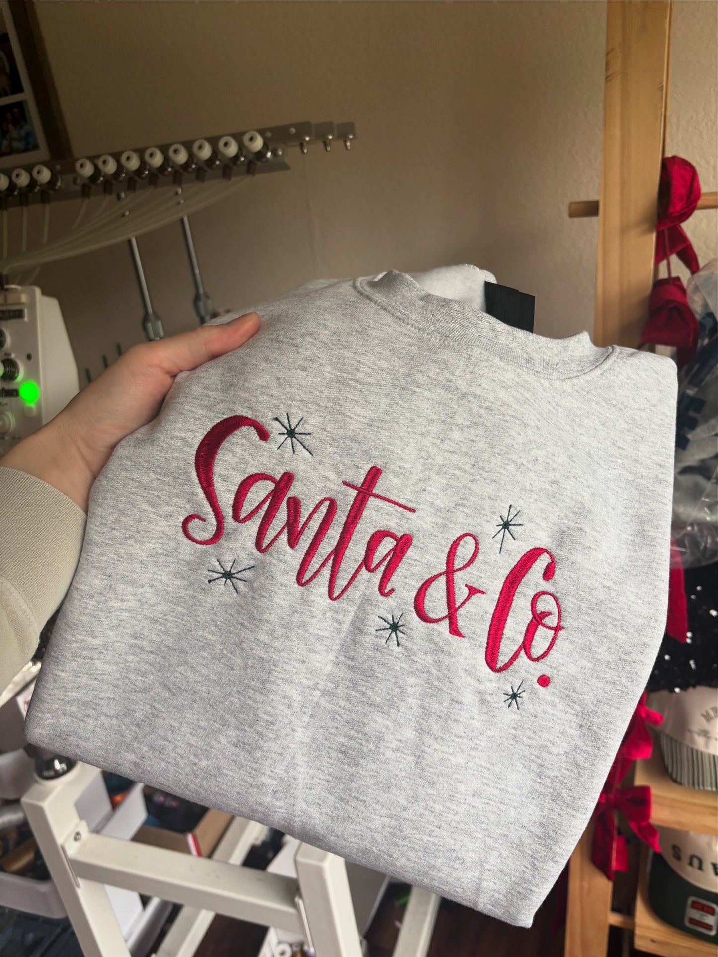 Santa and co. Crewneck