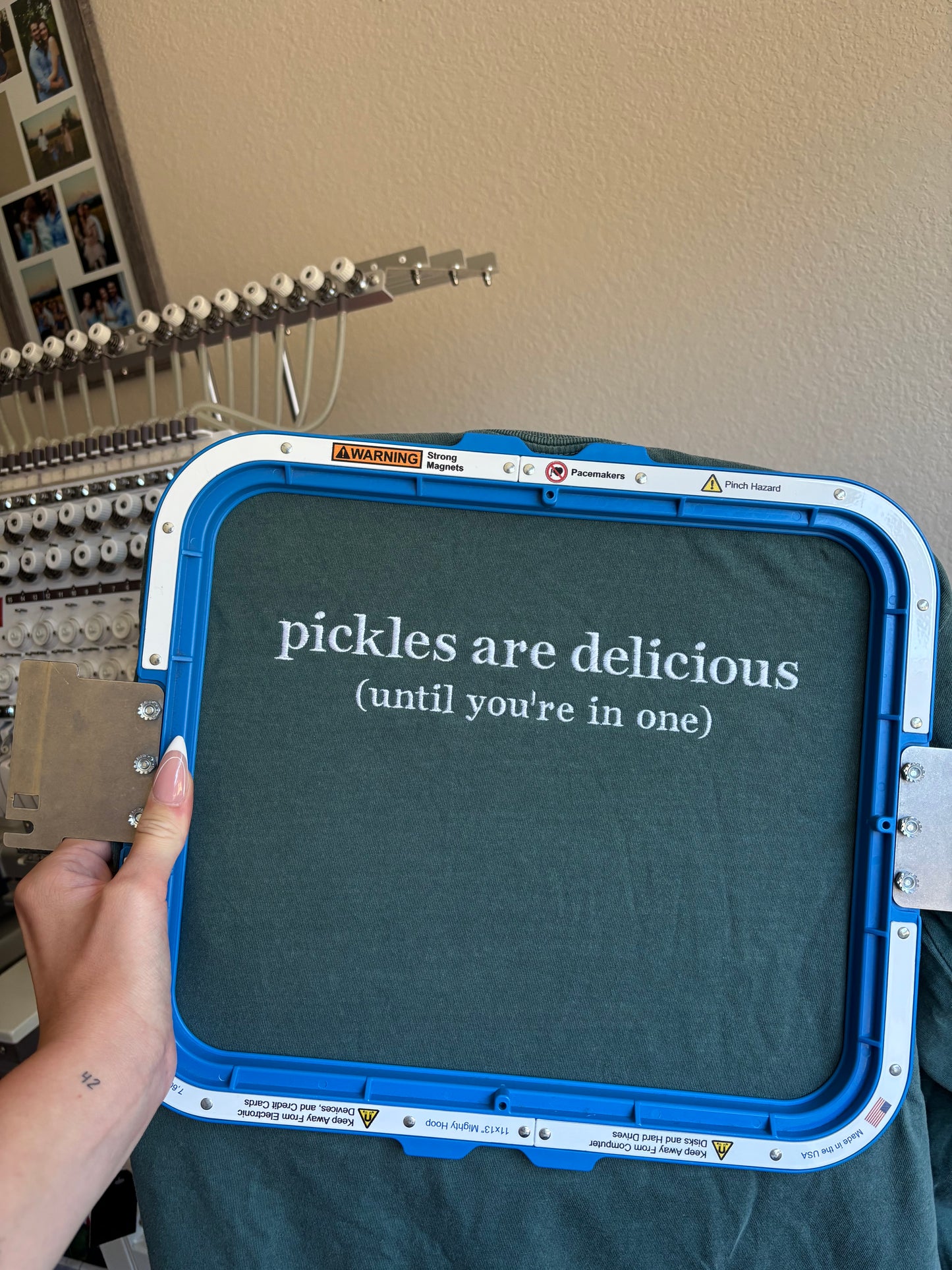 Pickles are delicious tee