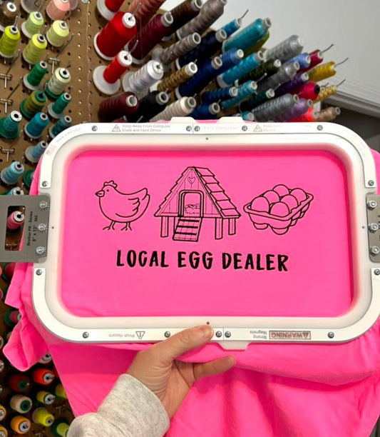 Local egg dealer crewneck