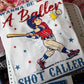 Wanna Be a Baller Baseball Printed Tee