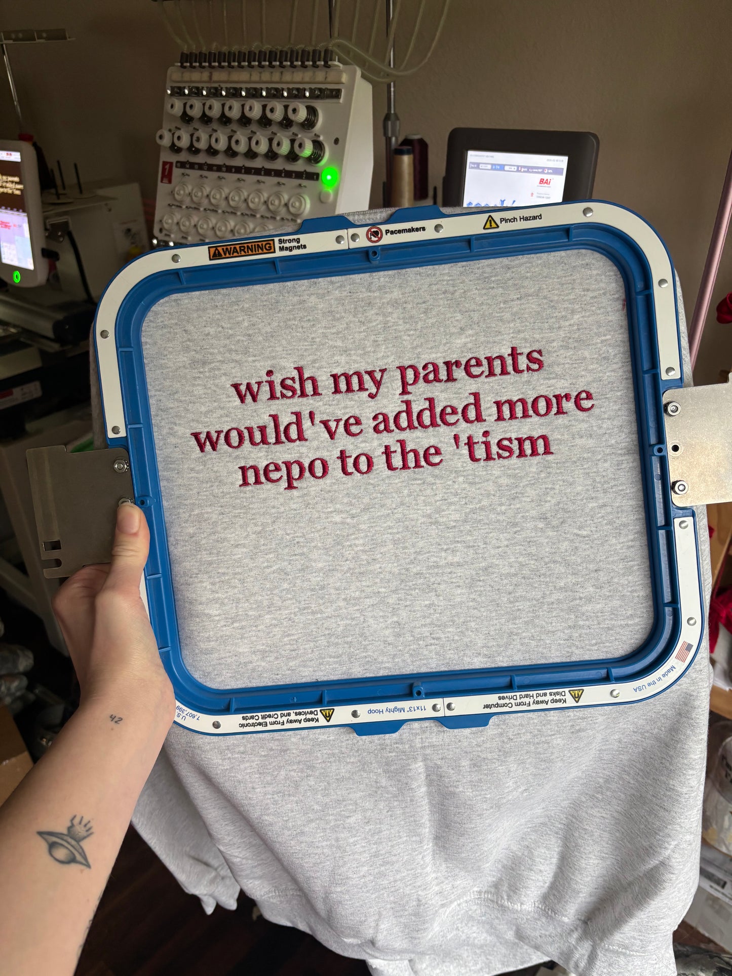 Wish my parents crewneck