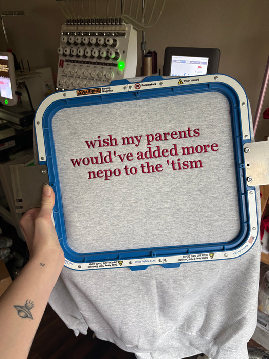 Wish my parents crewneck