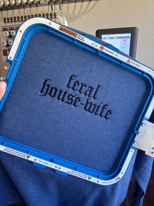 Feral house-wife crewneck