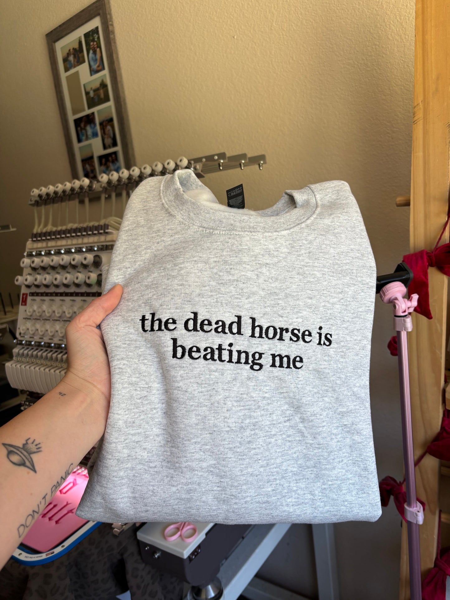 Dead horse is bearing me crew