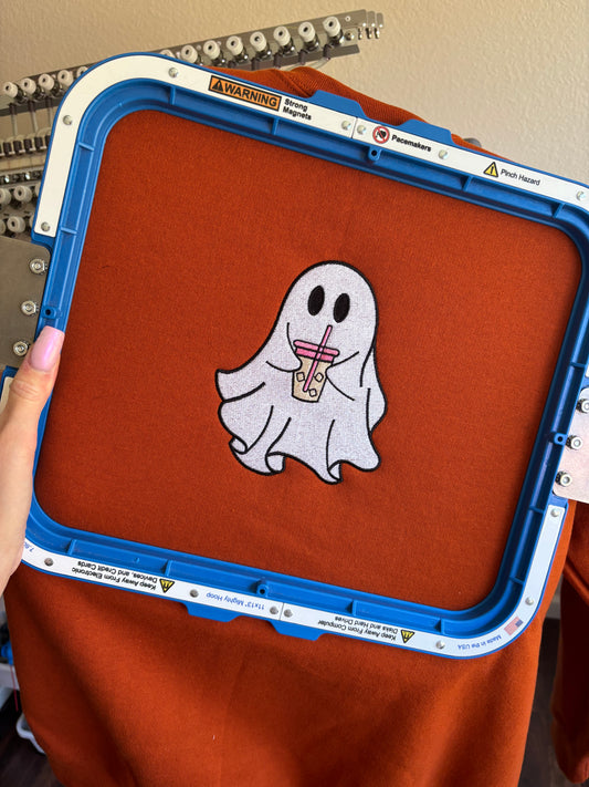 Ghost coffee crewneck