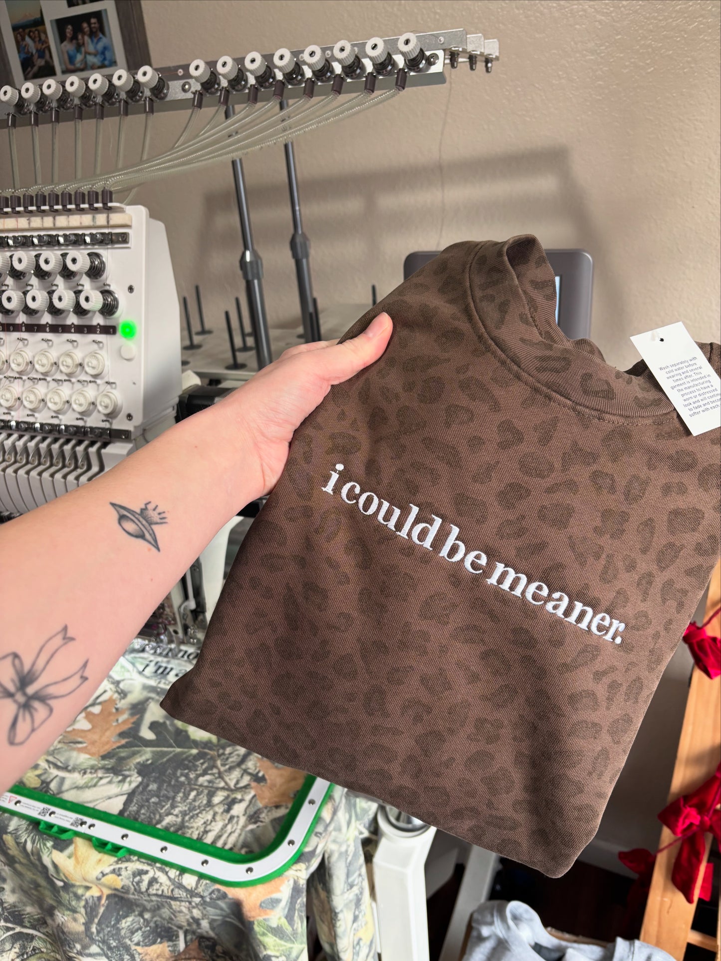 I could be meaner crewneck