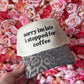 Sorry I’m late hat