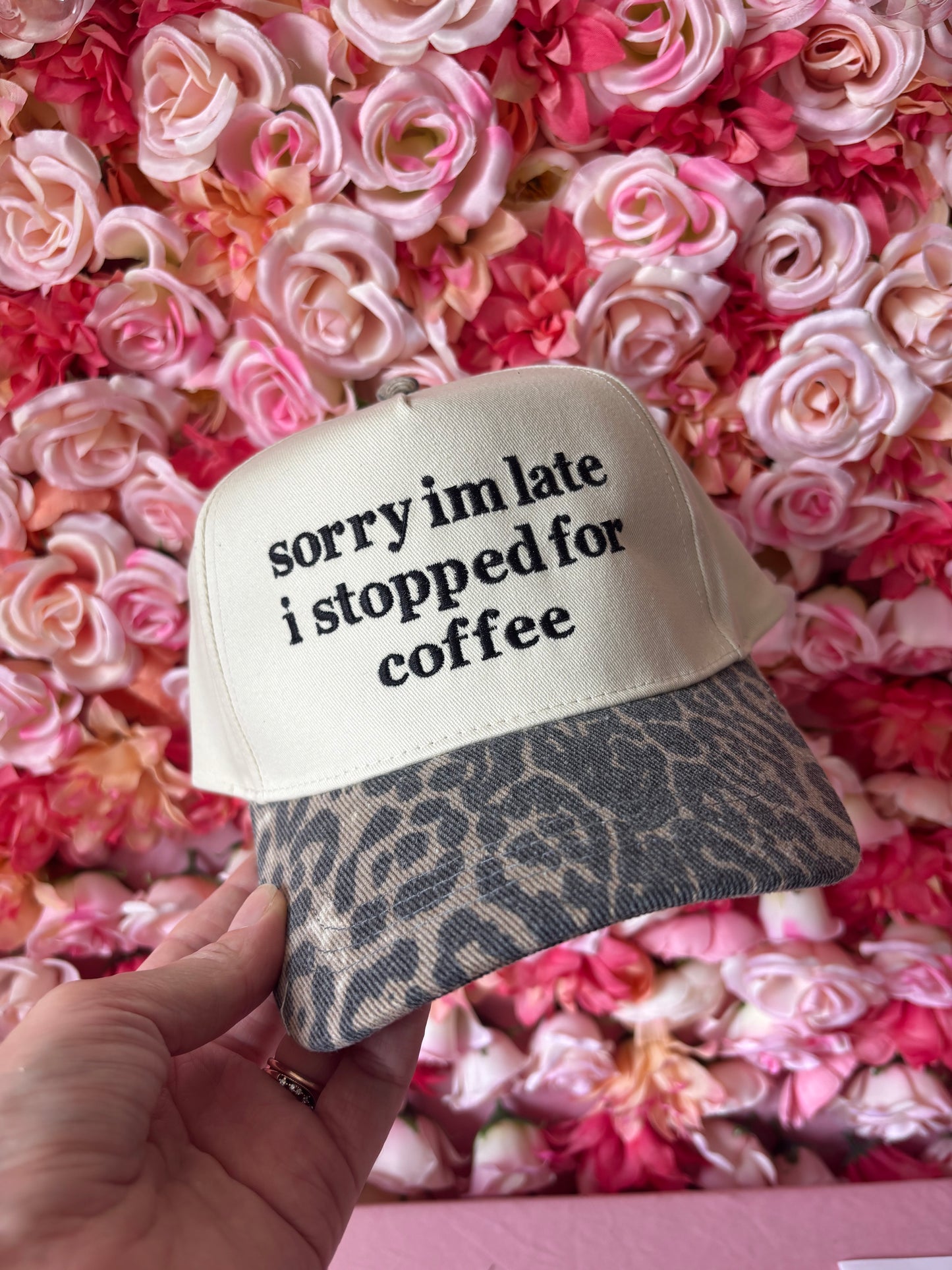 Sorry I’m late hat