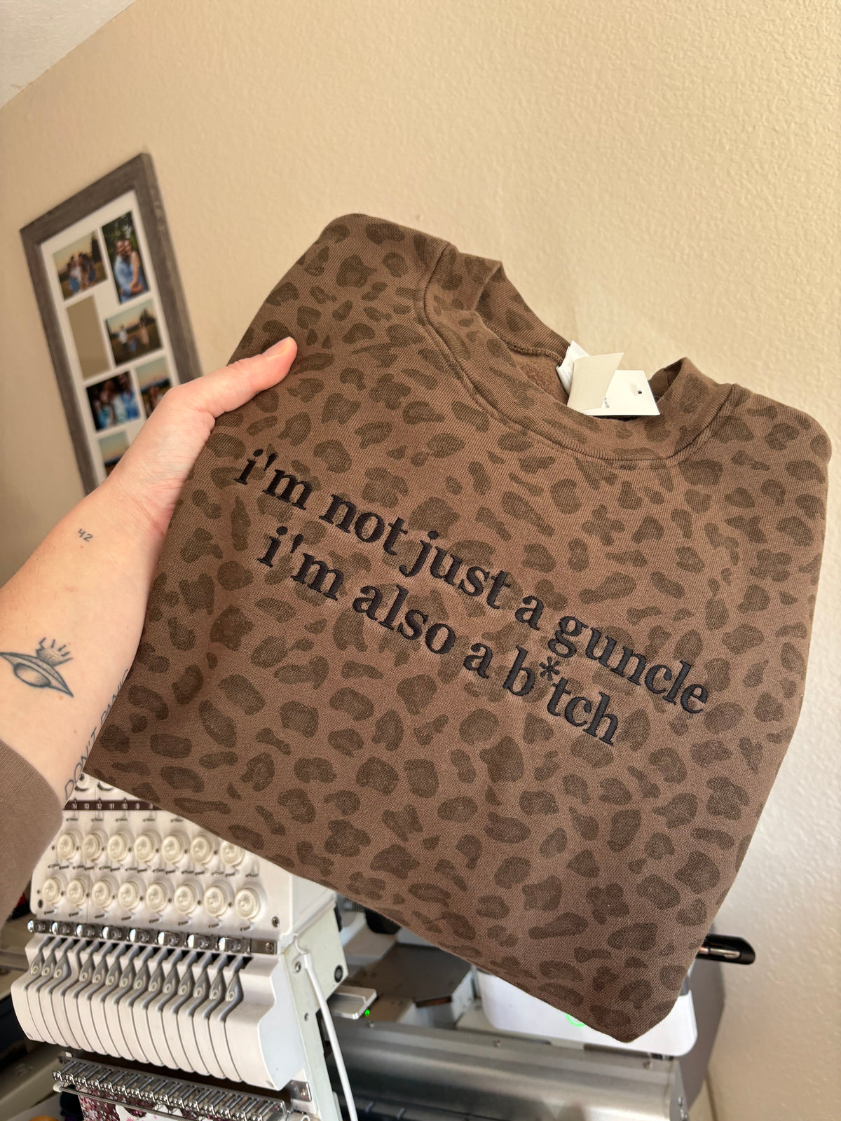 I’m not just a GUNCLE crewneck
