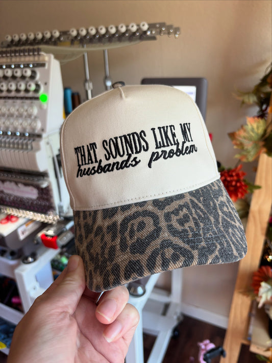 That sounds like my husbands problem hat