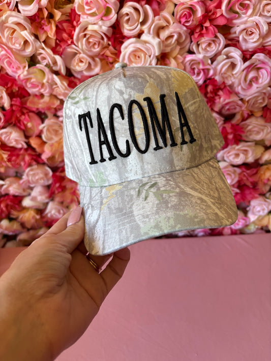 Custom city or state puff hat