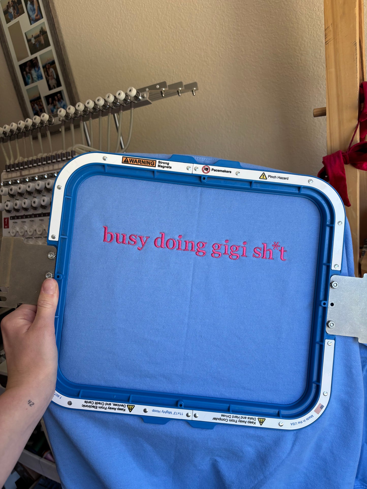 Busy doing Gigi sh*t