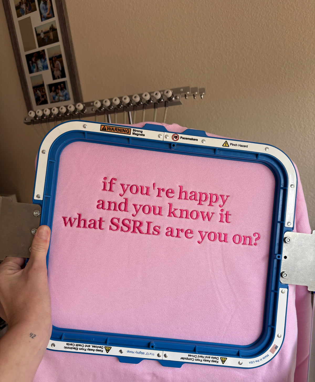 If you’re happy and you know it crewneck